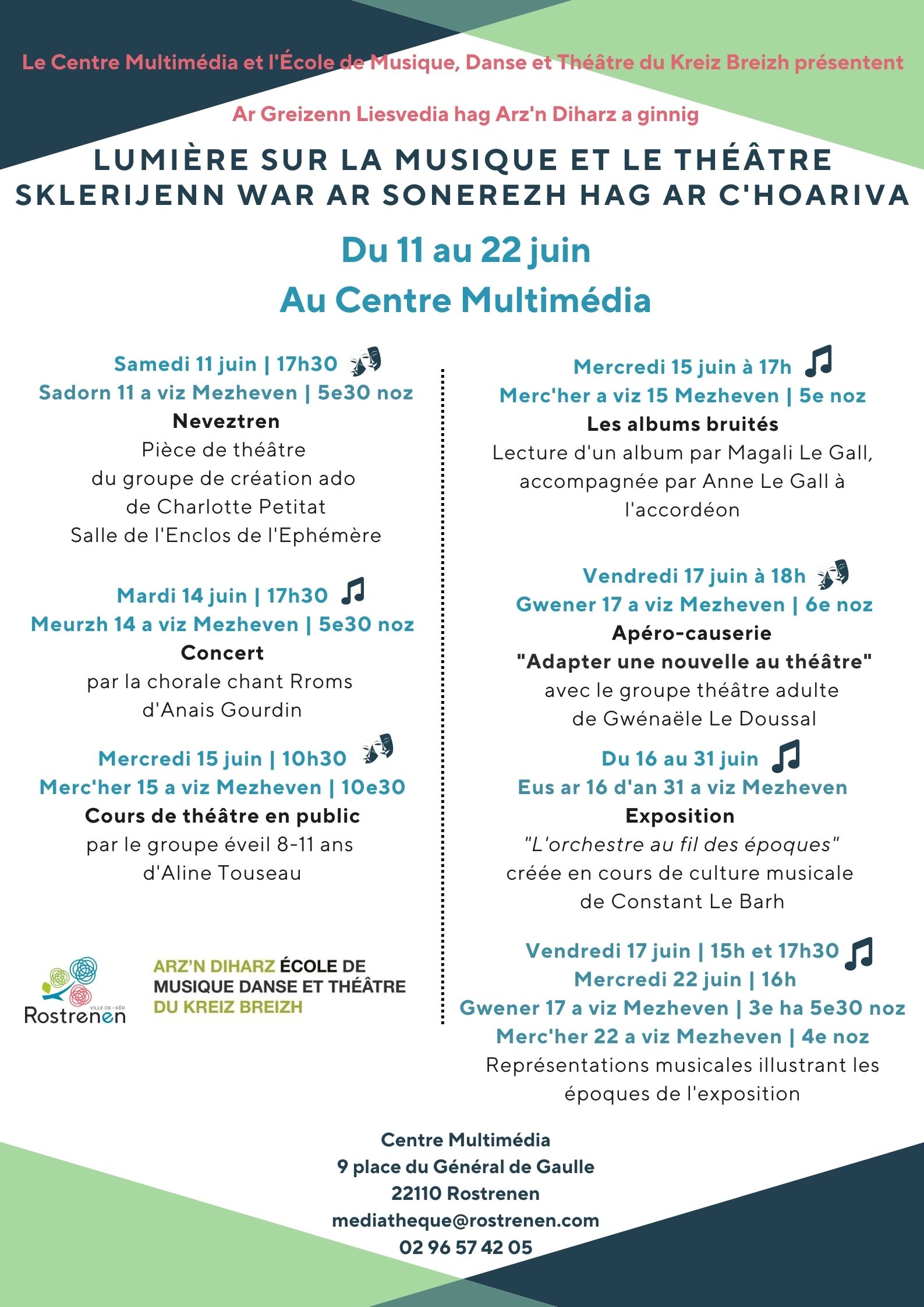 Affiche Semaine musique et théâtre1
